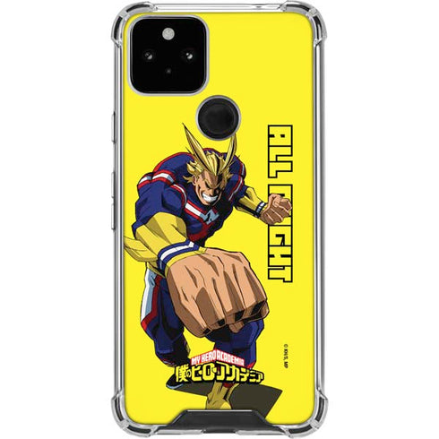 My Hero Academia All Might Season 5 Google Pixel 5 Clear Case